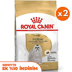 Royal Canin Maltese Bichon Maltais Köpek Maması 1,5 Kg x 2 Adet + Temizlik Mendili - Royal Canin
