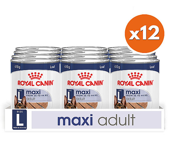 Royal Canin Maxi Adult Büyük Irk Köpek Konservesi 410 Gr x 12 Adet - 1
