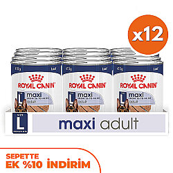 Royal Canin Maxi Adult Büyük Irk Köpek Konservesi 410 Gr x 12 Adet - Royal Canin