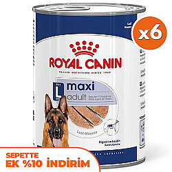 Royal Canin Maxi Adult Büyük Irk Köpek Konservesi 410 Gr x 6 Adet - Royal Canin