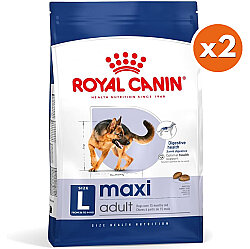 Royal Canin Maxi Adult Büyük Irk Köpek Maması 15 Kg x 2 Adet + Temizlik Mendili - Royal Canin