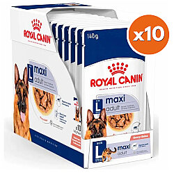 Royal Canin Maxi Adult Gravy Köpek Yaş Maması 140 Gr x 10 Adet - Royal Canin