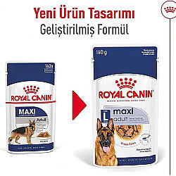 Royal Canin Maxi Adult Gravy Köpek Yaş Maması 140 Gr x 5 Adet - 3