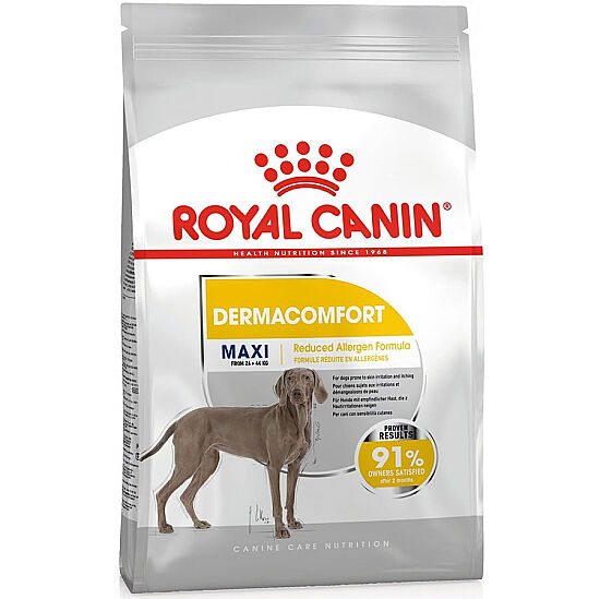 Royal Canin Maxi Dermacomfort Hassas Köpek Maması 12 Kg + Temizlik Mendili - 2