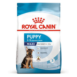 Royal Canin Maxi Puppy Büyük Irk Yavru Köpek Maması 15 Kg + Temizlik Mendili - Royal Canin
