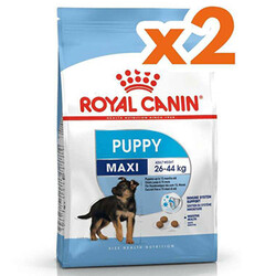 Royal Canin - Royal Canin Maxi Puppy Büyük Irk Yavru Köpek Maması 15 Kg x 2 Adet + Temizlik Mendili