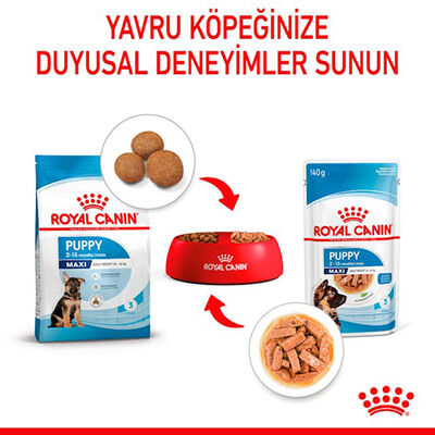 Royal Canin Maxi Puppy Gravy Köpek Yaş Maması 140 Gr