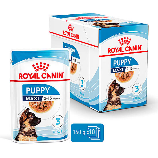 Royal Canin Maxi Puppy Gravy Köpek Yaş Maması 140 Gr x 10 Adet - 3