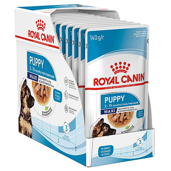 Royal Canin Maxi Puppy Gravy Köpek Yaş Maması 140 Gr x 10 Adet - 2