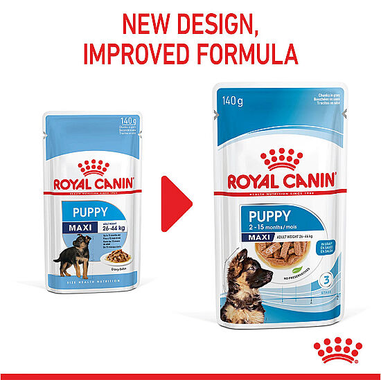 Royal Canin Maxi Puppy Gravy Köpek Yaş Maması 140 Gr x 5 Adet - 3