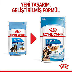 Royal Canin Maxi Puppy Gravy Köpek Yaş Maması 140 Gr x 5 Adet - 3