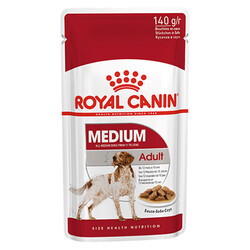 Royal Canin Medium Adult Gravy Köpek Yaş Maması 140 Gr x 10 Adet - Thumbnail