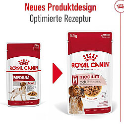 Royal Canin Medium Adult Gravy Köpek Yaş Maması 140 Gr x 5 Adet - 6