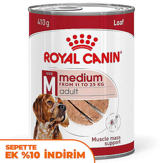 Royal Canin Medium Adult Orta Irk Köpek Konservesi 410 Gr - 1