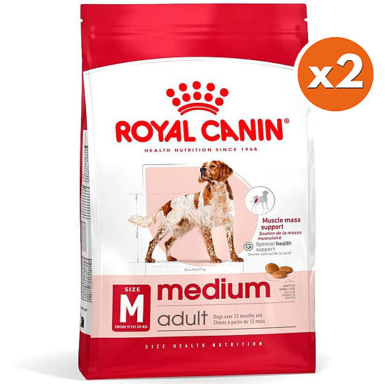 Royal Canin Medium Orta Irk Köpek Maması 15 Kg x 2 Adet + Temizlik Mendili - 2