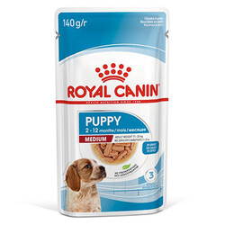 Royal Canin - Royal Canin Medium Puppy Gravy Köpek Yaş Maması 140 Gr
