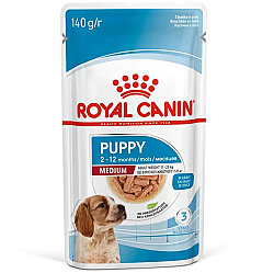 Royal Canin Medium Puppy Gravy Köpek Yaş Maması 140 Gr - Royal Canin