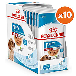 Royal Canin Medium Puppy Gravy Köpek Yaş Maması 140 Gr x 10 Adet - Royal Canin