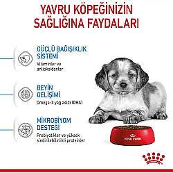 Royal Canin Medium Puppy Orta Irk Yavru Köpek Maması 15 Kg + Temizlik Mendili - 3