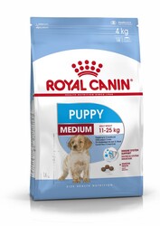 Royal Canin - Royal Canin Medium Puppy Orta Irk Yavru Köpek Maması 15 Kg + 4 Adet Temizlik Mendili