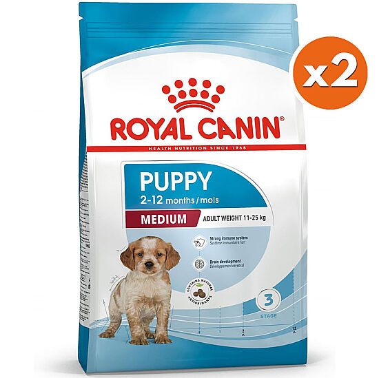 Royal Canin Medium Puppy Orta Irk Yavru Köpek Maması 15 Kg x 2 Adet + Temizlik Mendili - 2