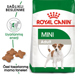 Royal Canin Mini Adult Küçük Irk Köpek Maması 2 Kg + Temizlik Mendili - Thumbnail