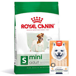 Royal Canin - Royal Canin Mini Adult Küçük Irk Köpek Maması 2 Kg + Wanpy Creamy Treat 5x14 Gr