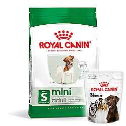 Royal Canin Mini Adult Küçük Irk Köpek Maması 8 Kg + 2 Adet Royal Canin Köpek Ödülü - Royal Canin