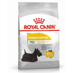 Royal Canin Mini Dermacomfort Küçük Irk Hassas Köpek Maması 3 Kg + Temizlik Mendili - Royal Canin