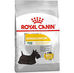 Royal Canin Mini Dermacomfort Küçük Irk Hassas Köpek Maması 3 Kg + Temizlik Mendili - Royal Canin