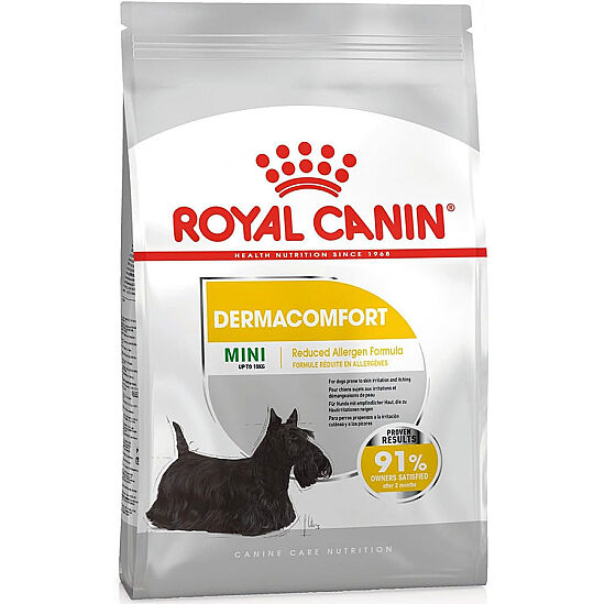 Royal Canin Mini Dermacomfort Küçük Irk Hassas Köpek Maması 3 Kg + Temizlik Mendili - 2