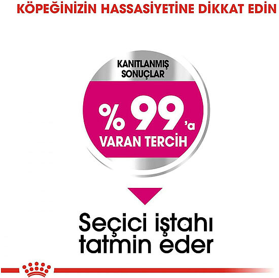 Royal Canin Mini Exigent Küçük Irk Köpek Maması 3 Kg + Temizlik Mendili - 3