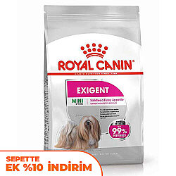 Royal Canin Mini Exigent Küçük Irk Köpek Maması 3 Kg + Temizlik Mendili - Royal Canin