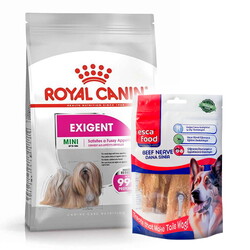 Royal Canin - Royal Canin Mini Exigent Küçük Irk Köpek Maması 3 Kg + Esca Food Köpek Ödülü