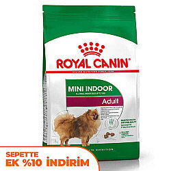 Royal Canin Mini Indoor Adult Yetişkin Köpek Maması 1,5 Kg + Temizlik Mendili - Royal Canin