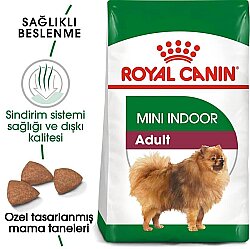Royal Canin Mini Indoor Adult Yetişkin Köpek Maması 1,5 Kg + Temizlik Mendili - 2