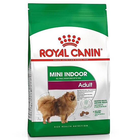 Royal Canin Mini Indoor Adult Yetişkin Köpek Maması 1,5 Kg + Temizlik Mendili - 1