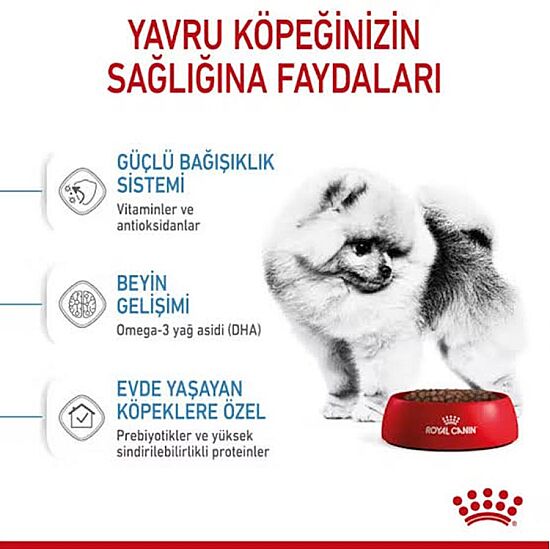 Royal Canin Mini Indoor Puppy Yavru Köpek Maması 1,5 Kg + Royal Canin Yavru Köpek Ödülü - 4