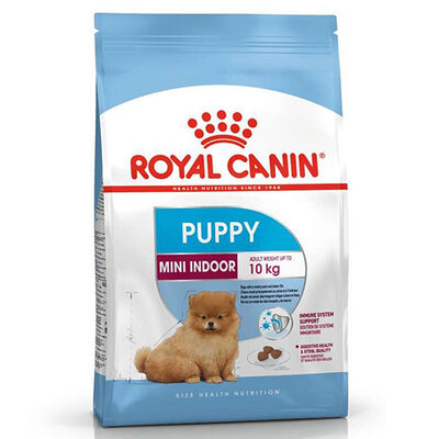 Royal Canin Mini Indoor Puppy Yavru Köpek Maması 1,5 Kg + Bez Çanta