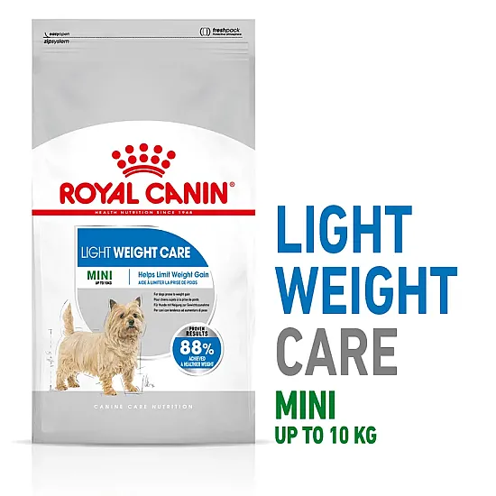 Royal Canin Mini Light Küçük Irk Diyet Köpek Maması 3 Kg + Temizlik Mendili - 6