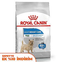 Royal Canin Mini Light Küçük Irk Diyet Köpek Maması 3 Kg + Temizlik Mendili - Royal Canin