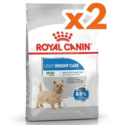 Royal Canin - Royal Canin Mini Light Küçük Irk Diyet Köpek Maması 3 Kg x 2 Adet + Temizlik Mendili