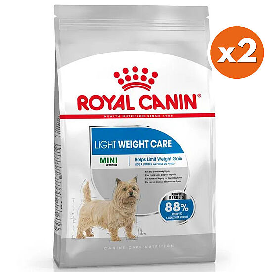 Royal Canin Mini Light Küçük Irk Diyet Köpek Maması 3 Kg x 2 Adet + Temizlik Mendili - 1