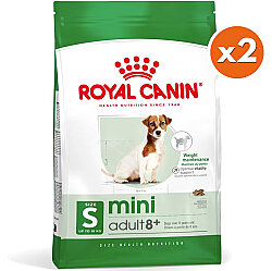 Royal Canin Mini Adult +8 Küçük Irk Yaşlı Köpek Maması 2 Kg x 2 Adet + Temizlik Mendili - Royal Canin