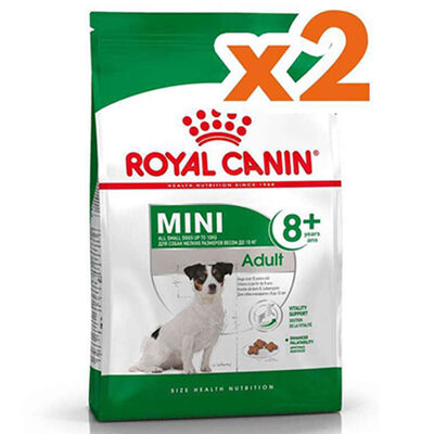 Royal Canin Mini Adult +8 Küçük Irk Yaşlı Köpek Maması 2 Kg x 2 Adet