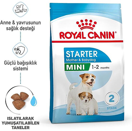 Royal Canin Mini Starter Küçük Irk Anne ve Yavru Köpek Maması 1 Kg + Royal Canin Yavru Köpek Ödülü - 3