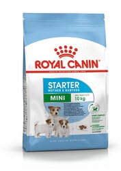 Royal Canin - Royal Canin Mini Starter Küçük Irk Anne ve Yavru Köpek Maması 3 Kg + 2 Adet Temizlik Mendili