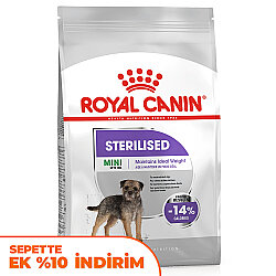 Royal Canin Mini Sterilised Küçük Irk Kısırlaştırılmış Köpek Maması 3 Kg + Temizlik Mendili - Royal Canin