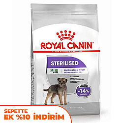 Royal Canin Mini Sterilised Küçük Irk Kısırlaştırılmış Köpek Maması 3 Kg + Temizlik Mendili - Royal Canin