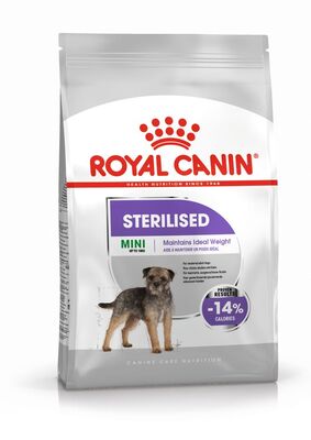 Royal Canin Mini Sterilised Küçük Irk Kısırlaştırılmış Köpek Maması 3 Kg + 2 Adet Mendil